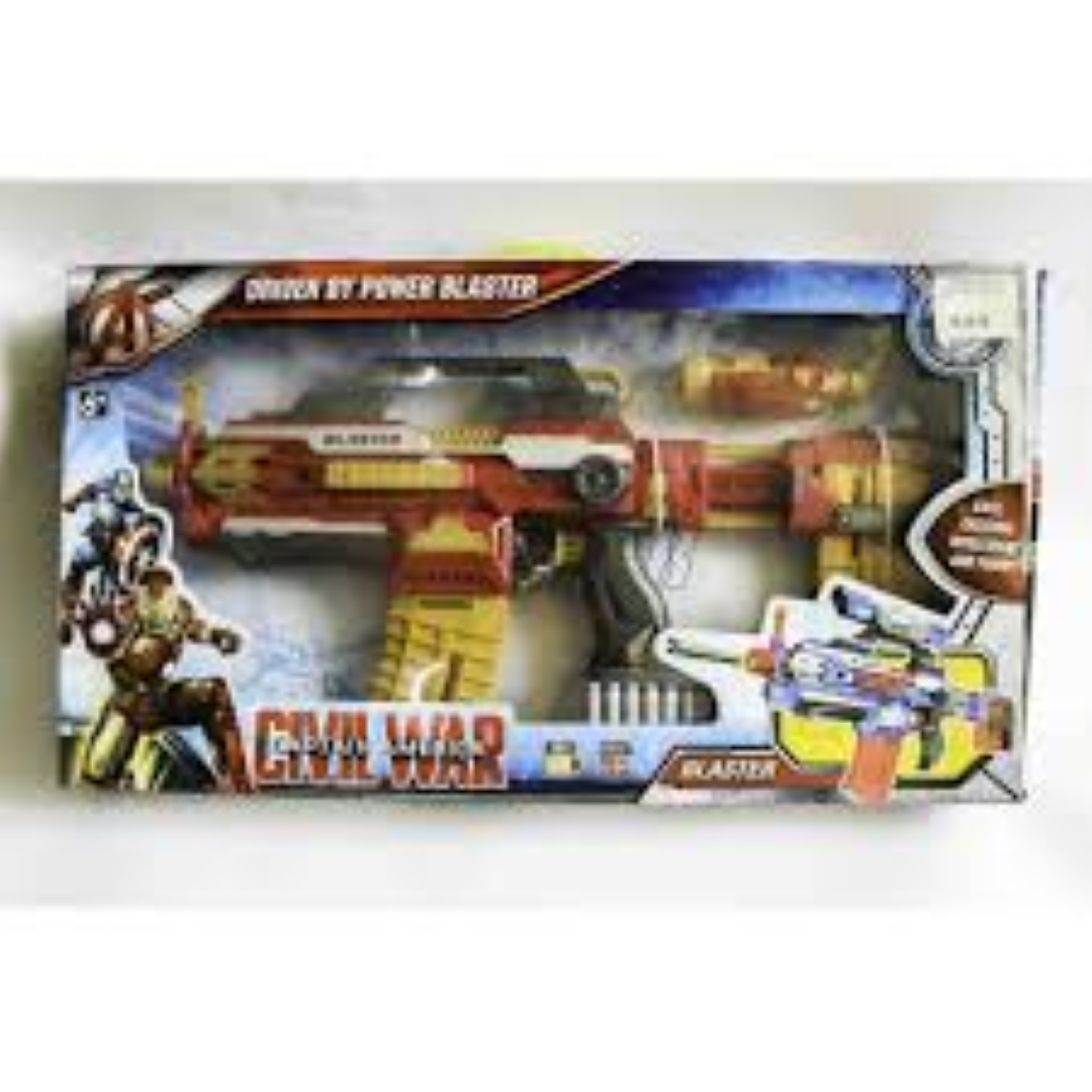 CIVIL WAR SUPER HERO BLASTER GUN 700588